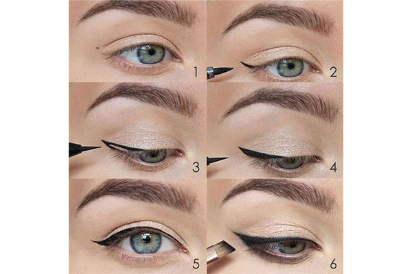 انواع مختلف خط چشم گربه ای