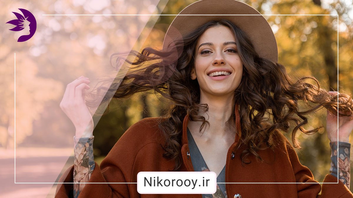 رنگ موهای مناسب فصل پاییز