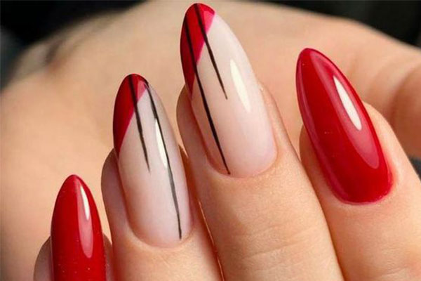 لاک ژلیش قرمز