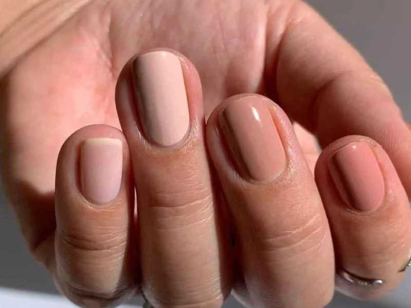 ایده مدل ناخن پاییزی شیک لاک نود