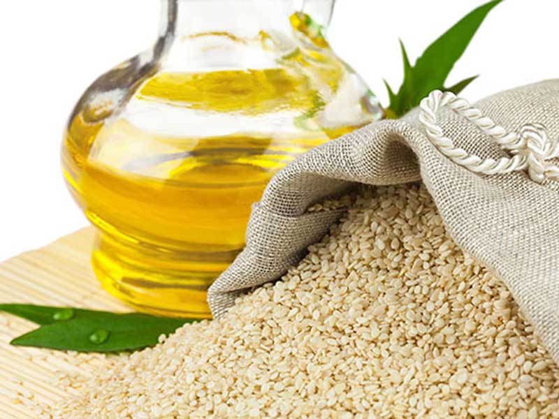 روغن کنجد برای تقویت مو و ایرو
